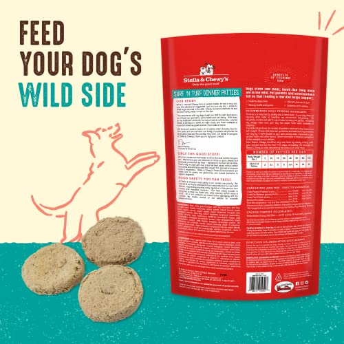 Stella & Chewy’s Freeze Dried Raw Dinner Patties Grain Free Dog Food