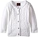 Girls Rule Girls' Striped Lurex Cardigan Sweater