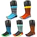 RioRiva Mens Formal Dress Socks Mid Calf 100% Cotton ,US 6-10.5/EU 39-44.5,MSK43-4pack