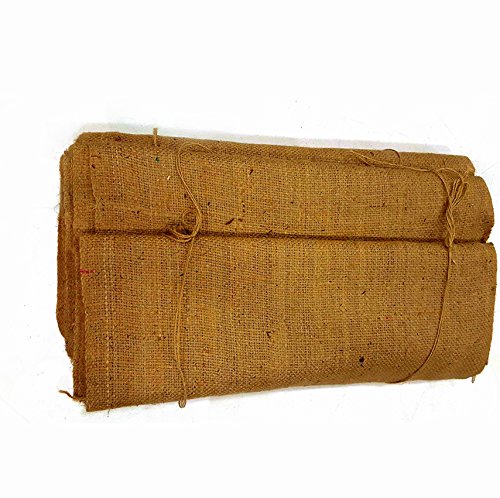 40" x 96-100 feet Burlap in 2 Rolls | Raised Garden Bed Liners | loosely Weaved 7 oz Jute-Burlap| Natural Product (40" Inch 32-Yards)