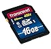 Transcend 16GB SDHC Class 10 UHS-1 Flash Memory Card Up to 60MB/s (TS16GSDU1)