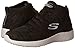 Skechers Sport Men's Burst up and Under Ankle Bootie, Black/White, 8 M US
