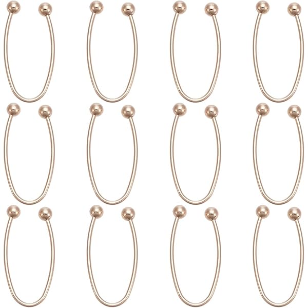 Boucle Métallique Pour Vêtements DIY GOMAKERER 8pcs Fermeture De Bikini Crochets De Sangle En Boucle En U Alliage Doré