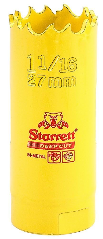 Starrett dch027 – Crown Perf. Bimetal Deep Cut 27 mm. Diam.