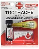 Red Cross Toothache Complete Medication Kit 0.12 oz (Pack of 2)