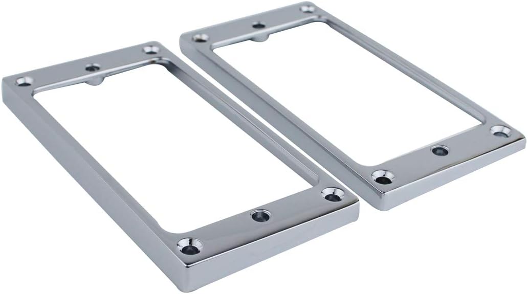 Guyker Flat Metal Humbucker Pickup Mounting Ring Set - Image 3