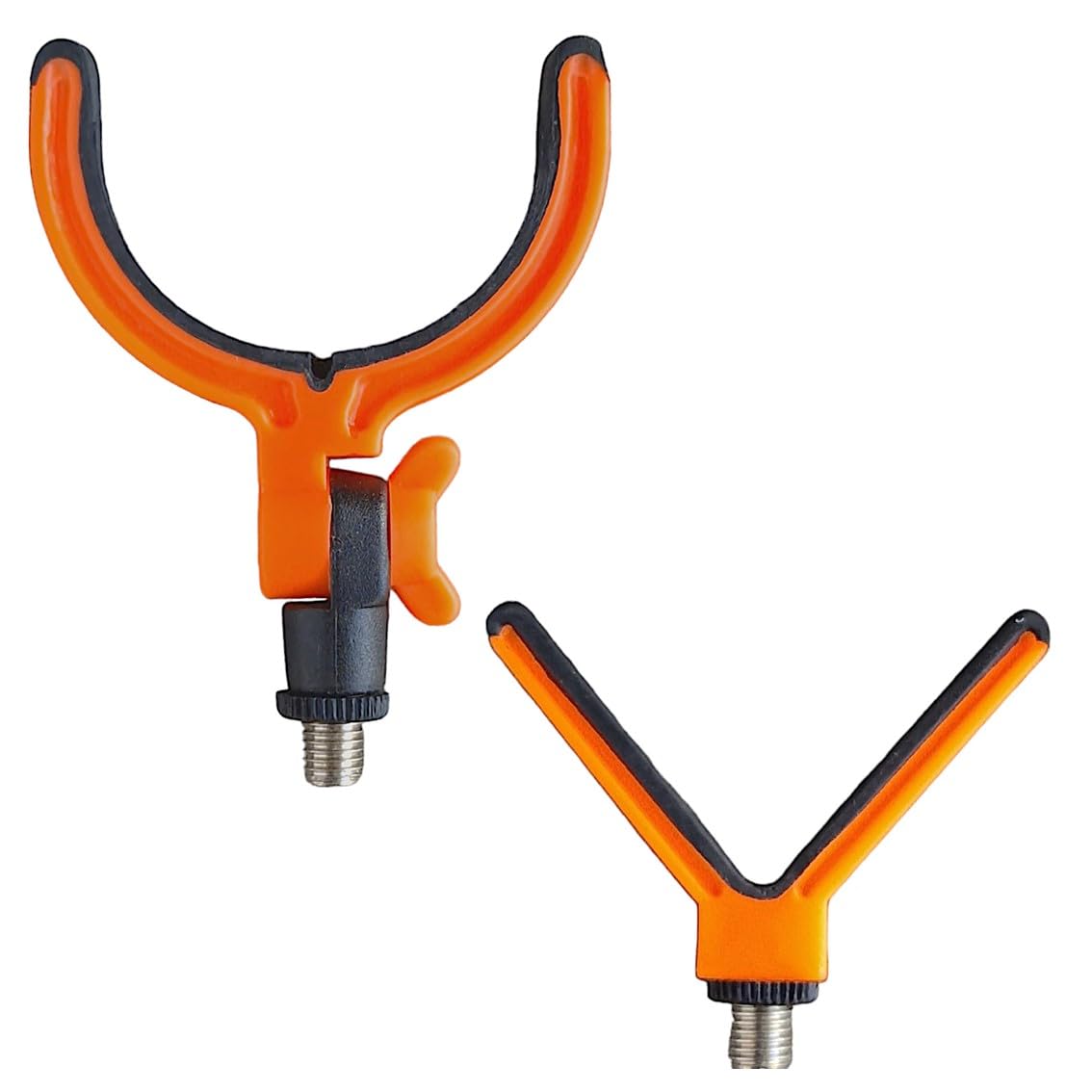 Coarse Fishing Rod rest heads with adjustable Front and V head rear