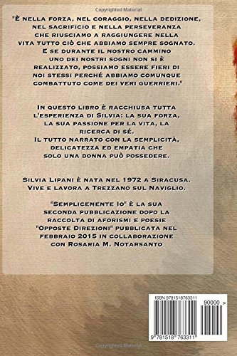 Semplicemente Io Italian Edition Lipani Silvia Amazon Com Books