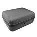 Geekria Shield Case for Large-Sized Over-Ear Headphones, Replacement Protective Hard Shell Travel Carrying Bag with Cable Storage, Compatible with Sennheiser HD820 (Drak Grey)