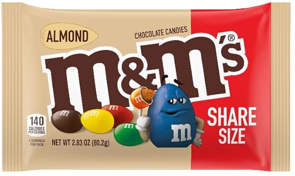 M&M ALMD KS 2.83 OZ