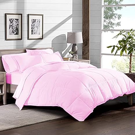 pink bedding super king