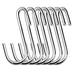 ESFUN 30 Pack Heavy Duty S Hooks Pan Pot Holder