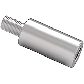 AIRCMT 32mm(1-1/4'') Gear Shift Lever Foot Peg Extension Fits for Harley Davidson,304 Stainless Steel Shifter Peg Extension Spacer,Bolt-On Installation