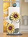 Collections Etc Metal Sunflower Paper Towel Holder, Yellow