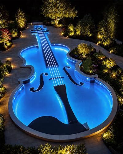 LED Pool Lamp PAR56 40W Waterproof IP68 RGB Submersible 12V | Remote control, 7 adjustable colors, 12 lighting modes