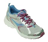 Ryka Streak Women Round Toe Synthetic Silver Running Shoe