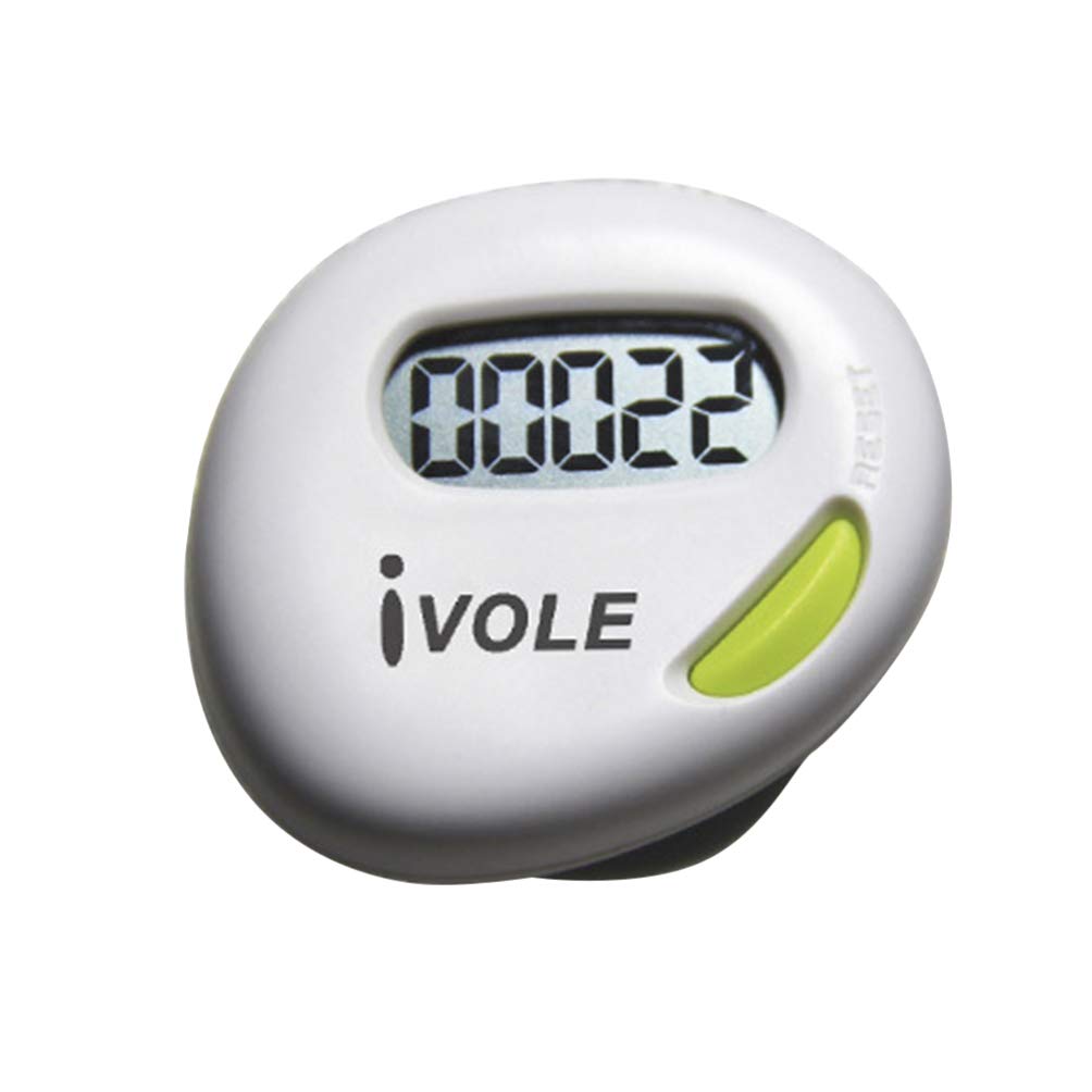 LIOOBO Simple Step Counter - Walking Pedometer with Clip, Sports Pedometer Electronic Accurate Step Counter for Sports Woman Man