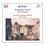 Disco de Franz Joseph Haydn: «Haydn: Symphonies, Vol. 14 (Nos. 97, 98)» (Anverso) Disco de Franz Joseph Haydn: «Haydn: Symphonies, Vol. 14 (Nos. 97, 98)» (Anverso)