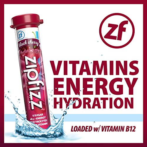 Zipfizz Energy Drink Mix, Electrolyte Hydration Powder with B12 and