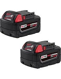Milwaukee 48-11-1852 M18 REDLITHIUM XC 5.0 Ah batería de capacidad extendida (2 unidades)
