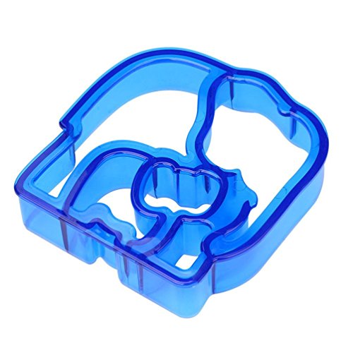 Kingspinner 7 types Kids DIY Lunch Sandwich Toast Cookies Mold Cake Bread Biscuit Food Cutter Mould (Elephant) - Thumbnail 3