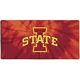 Iowa State University Cyclones Tie Dye Large Gaming Mouse Pad Desk Mat with Stitched Edges, Non-Slip Base for Gamer, Home and Office, 31.5 x 15.7
