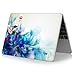 iCasso Macbook Air 13 Inch Case Rubber Coated Glossy Hard Shell Plastic Protective Cover For Apple Laptop Macbook Air 13 inch Model A1369/A1466( Leaf Girl)