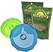 Masontops Bean Screen Sprouts Growing Kit - Sprouting Lids & Sprout Mixes Microgreens Growing Kit - Sprouting Kit Wide Mouth Mason Jar Strainer Lid