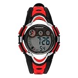 Hiwatch Youth Waterproof Watch Digital Sports Watch with Alarm Stopwatch for Kids Girls Boys Red