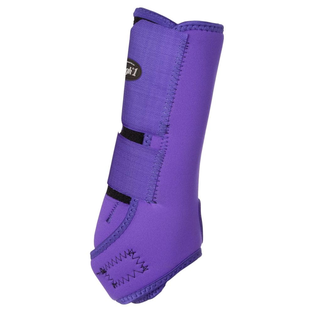Tough 1 Economy Vented Front Sport Boots, Purple, Medium