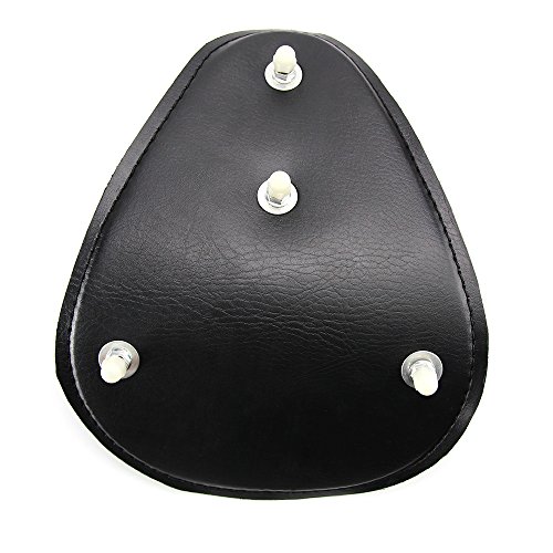 image for Oumurs Leather Motorcycle Driver Solo Seat 3