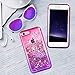 Ruky iPhone 6 6S 7 8 Glitter Case, iPhone SE 2022 Case, Gradient Quicksand Series Liquid Floating Bling Diamond Flexible TPU Girls Women Phone Case for iPhone 6/6s/7/8/SE 2020 & SE 2022 4.7