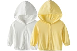 Vivobiniya Baby Lightweight Sunscreen Hoodie Toddler Summer Sun Protection Outwear Breathable Coat Jacket 3m-5Y