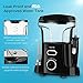Homitt Waterproof Water Dental Flosser, Electric 600ml Oral Irrigator with 9 Multifunctional Leak-Proof Nozzles Support 5 Functions to Clean Tooth and Dental Care for Adults and Kids