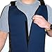 FlexiFreeze Ice Vest Cooling Kit - Cooling Vest with Additional Refill Panel and Travel Cooler (Velcro)