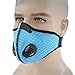 Ligart Dust Mask with Activated Carbon mask Filter Dustproof Mask Mesh Cover Mask Filtration Exhaust Gas Anti Pollen Allergy PM2.5 Air Filter Mask for Running Cycling and Other Outdoor Activities