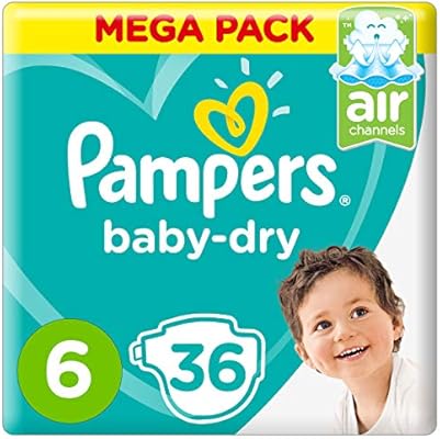pampers baby dry 6 megapack