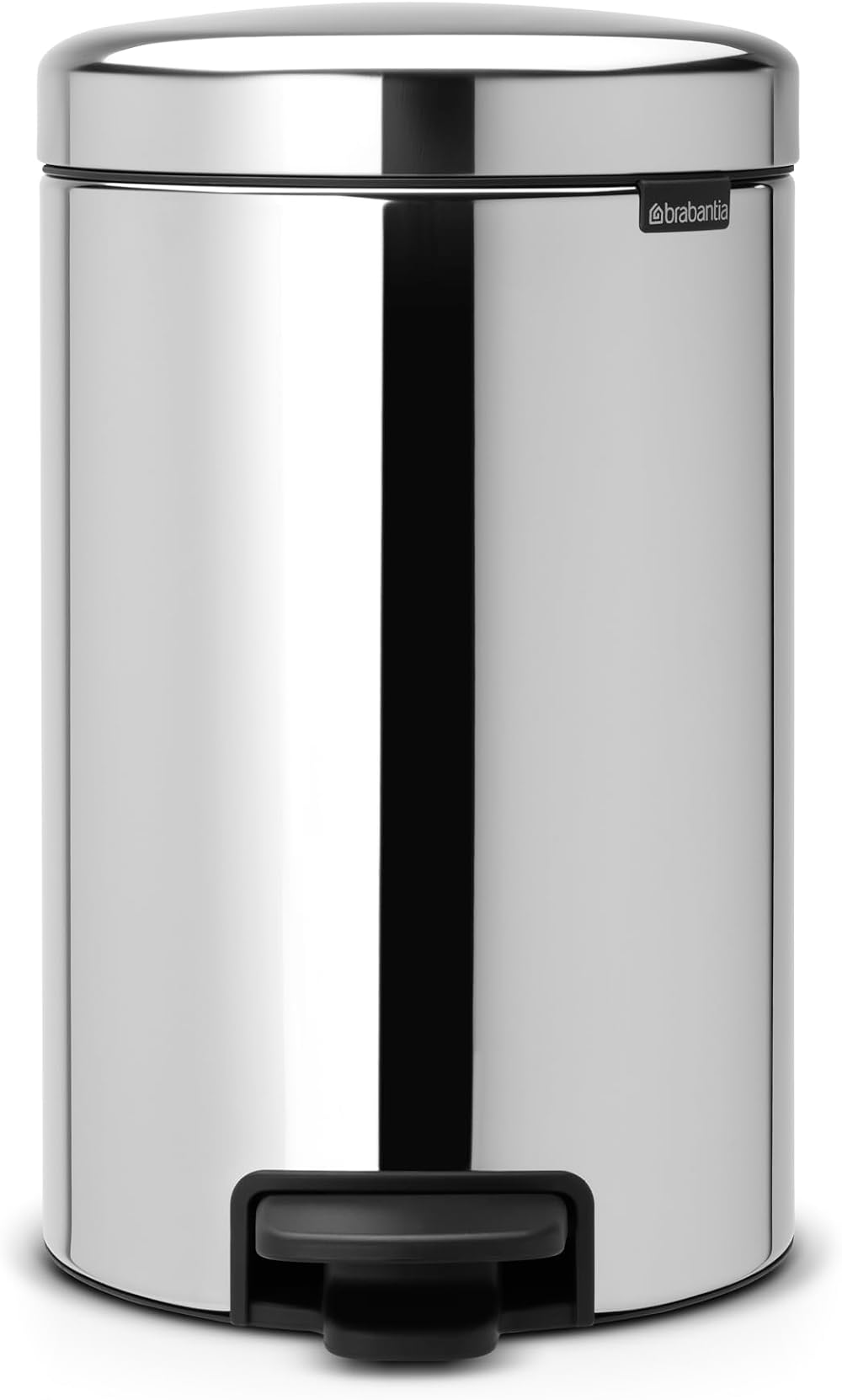 Brabantia NewIcon 12L Pedal Bin Soft Closure Removable Inner Bucket