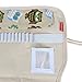 Damero 100 Canvas Colored Pencils Wrap, Travel Pen Case Roll with Multi-purpose Pouch for Accessories, Cute and Well Made (NO Pencil Included)