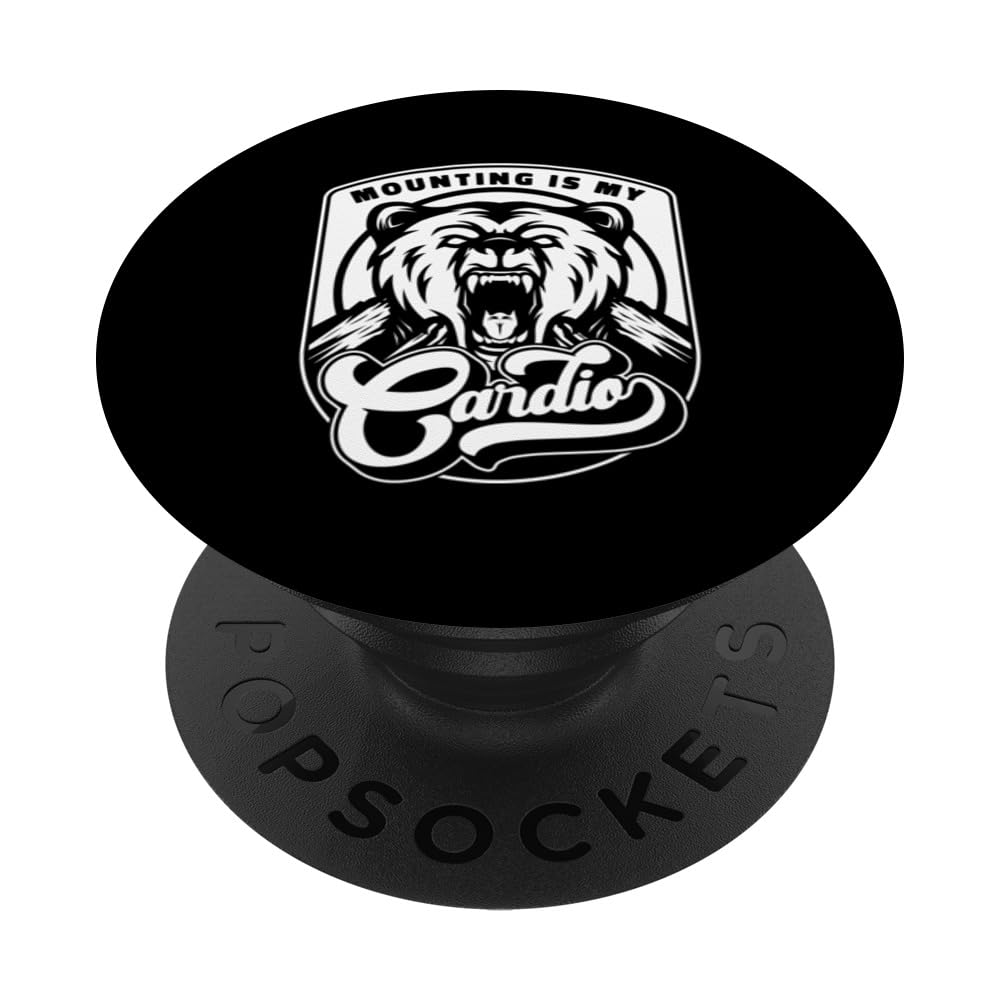 Mounting Is My Cardio Taxidermist Animals Tools Taxidermy PopSockets Swappable PopGrip
