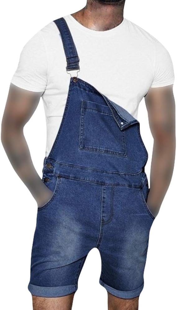 vintage denim romper