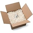 Magicwater Supply - .5 Cu Ft - Bio Tube Recycled Anti Static Packing Peanuts - Compostable & Biodegradable Cushion for Shipping - Dust-Free & Abrasion Resistant - Void Filler