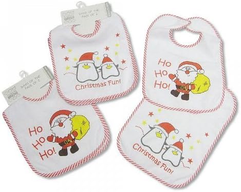 Christmas Baby Bibs - Pack of 2
