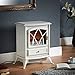 VonHaus Free Standing Electric Stove Heater Portable Home Fireplace with Log Burning Flame Effect Adjustable 1500W 16.8 x 10.8 x 20 Inches - Pale Stone Gray
