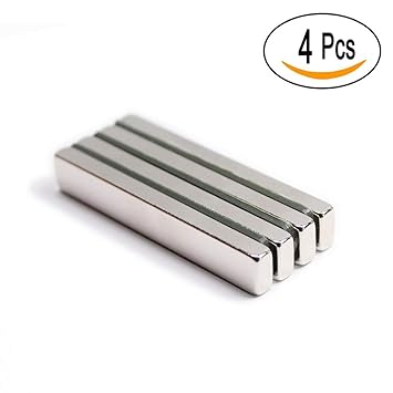 Imanes de barra de neodimio permanente, potente imán de tierra ...