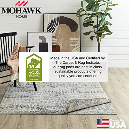 Mohawk Home 8' x 10' 1/4 Rug Pad 100% Felt Protective Cushion, Premium Comfort Underfoot – Safe for All Floors