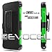 Droid Turbo 2 Case, Evocel [Generation Series] Belt Clip Holster, Kickstand, HD Screen Protector, Dual Layer for Motorola Droid Turbo 2 (XT1585/ 2015 Release), Green (EVO-MOTXT1585-AB212)