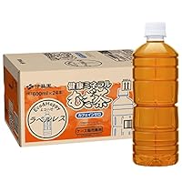ITO EN Kenko Mineral Mugicha Barley Tea, Label-Free, 20.3 fl oz x 24 Bottles