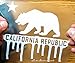 California State Bear Drip Vinyl Decal Sticker Custom