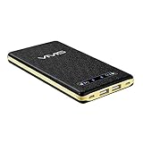 Power Bank 20000mAh 4A Input 2-Port, VIVIS Portable Battery 5A Output 2-Port, Li-Polymer External Battery Pack Charger for iPhone, iPad, Samsung Galaxy, Tablet and More